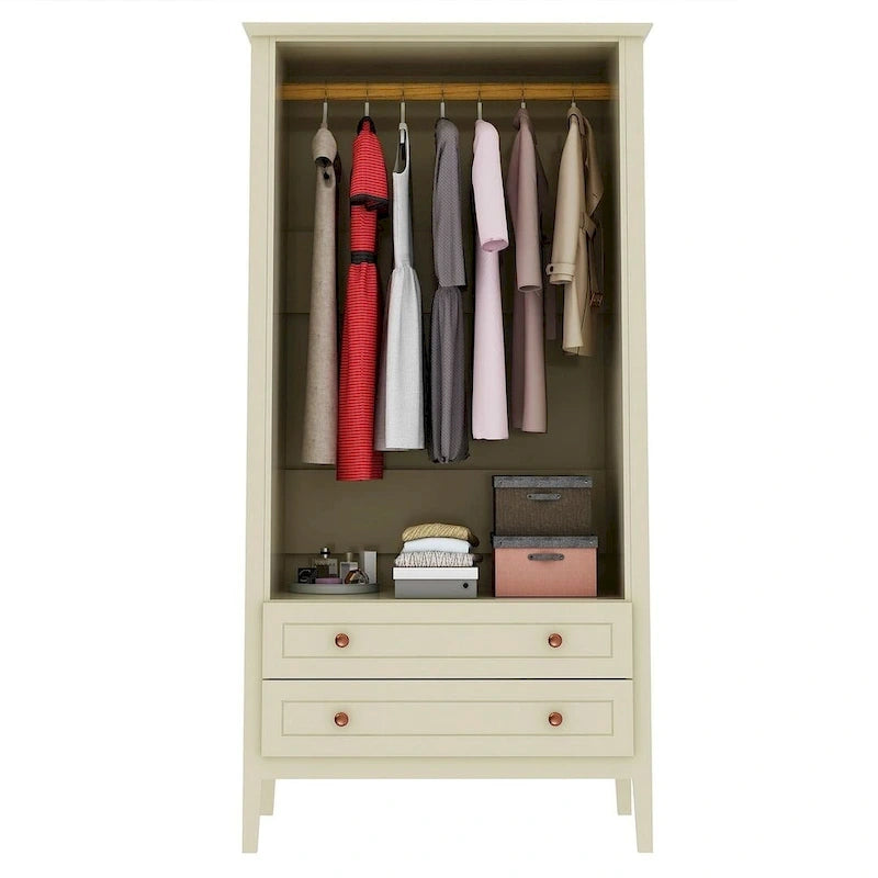 Armoire complète (incluant penderie et double tiroirs)