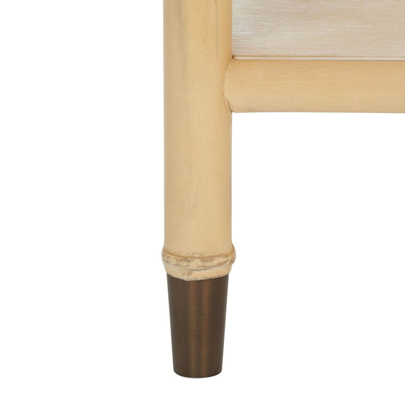 Table d'appoint 2 tiroirs 1 étagère
