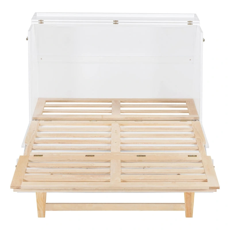 Lit escamotable grand format avec de grands tiroirs