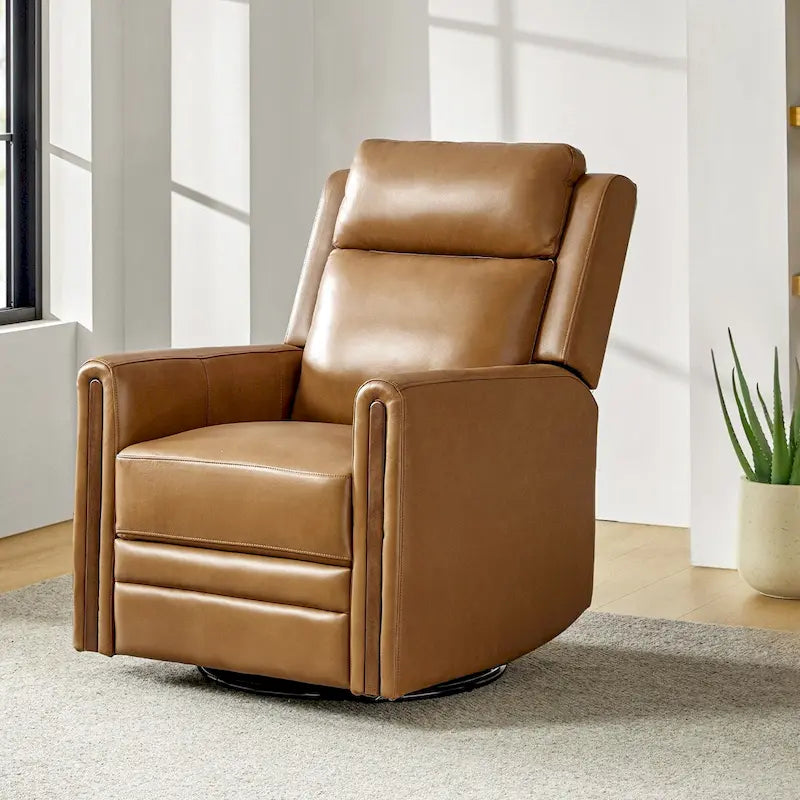 Fauteuil inclinable électrique berçant et pivotant