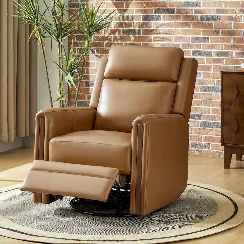 Fauteuil inclinable électrique berçant et pivotant