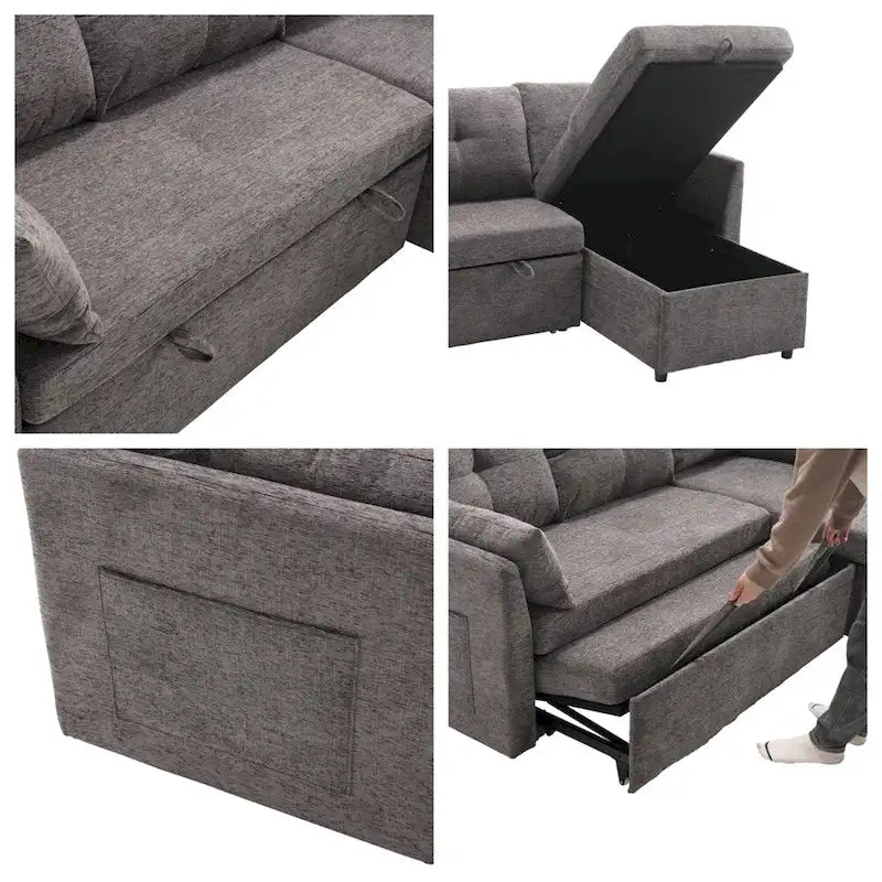 Canapé modulaire en L