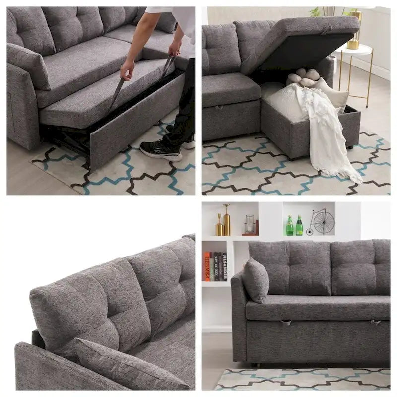 Canapé modulaire en L