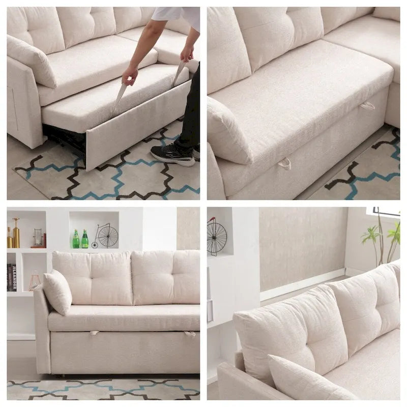 Canapé modulaire en L