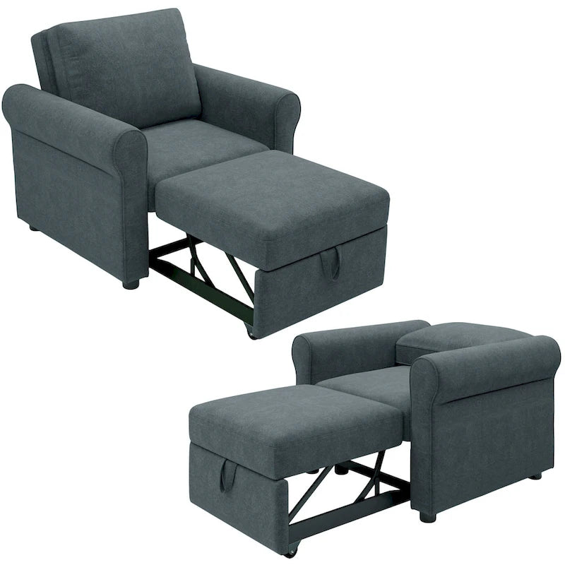Fauteuil lit convertible 3 en 1
