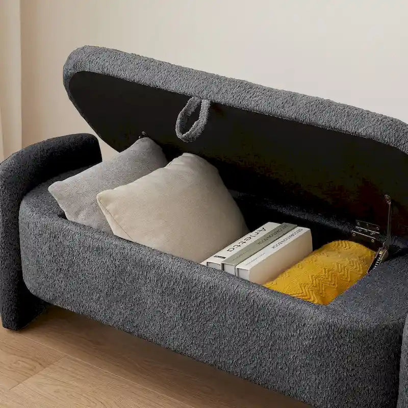 Banc de rangement pour l'entrée du salon et la chambre à coucher