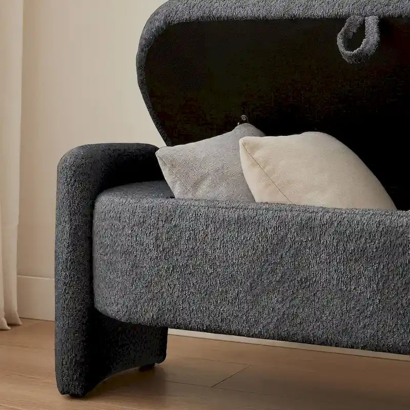 Banc de rangement pour l'entrée du salon et la chambre à coucher