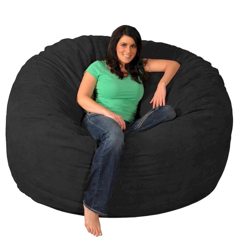 Pouf géant 180 cm en mousse à mémoire de forme