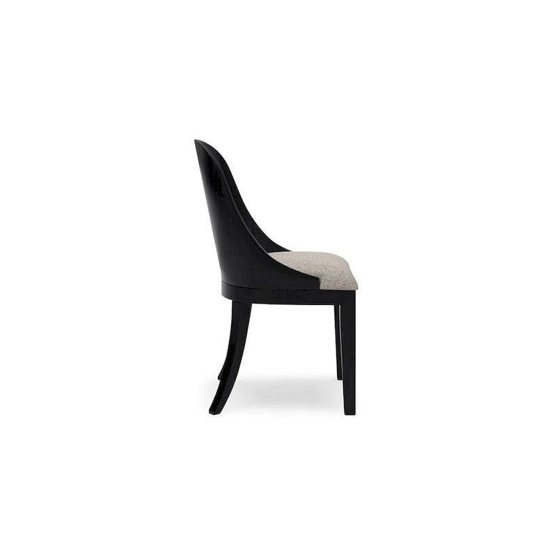 Chaise de bureau noire