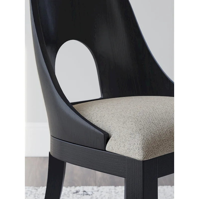 Chaise de bureau noire