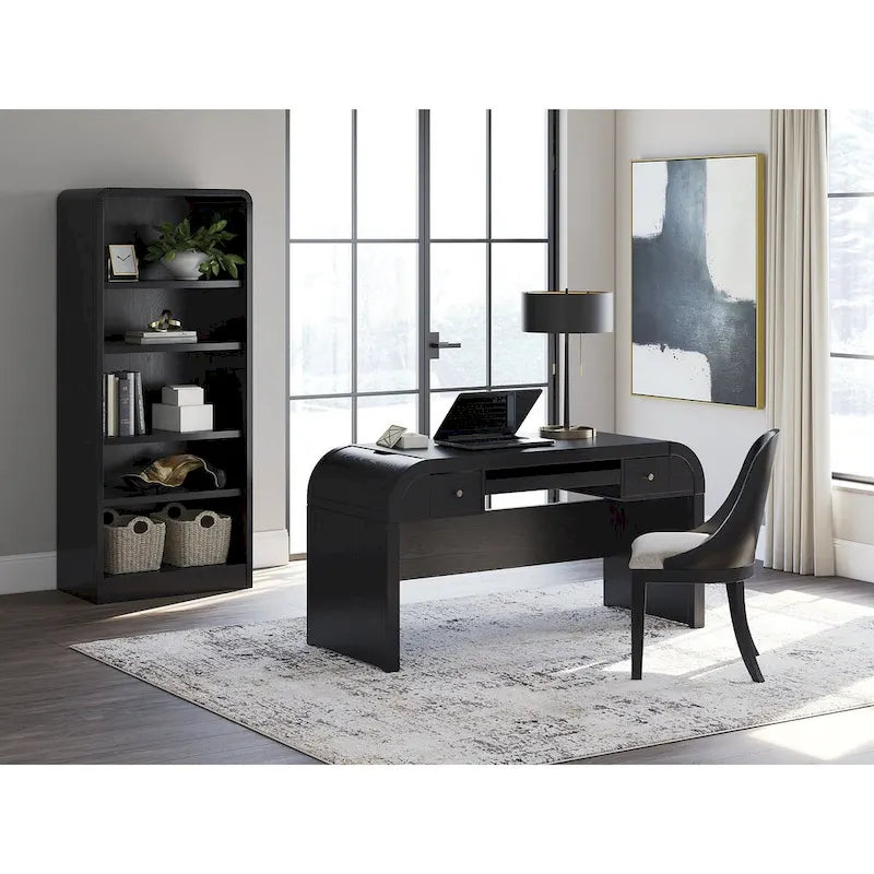 Chaise de bureau noire