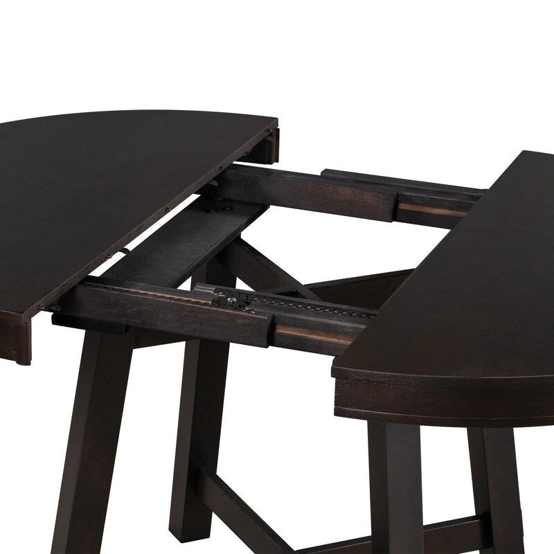 Table de poker ronde réglable, table à manger, table de cuisine