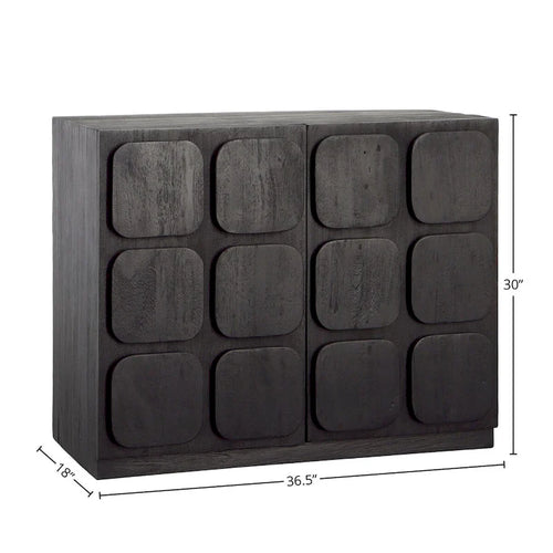 Bahut large de 37, Noir