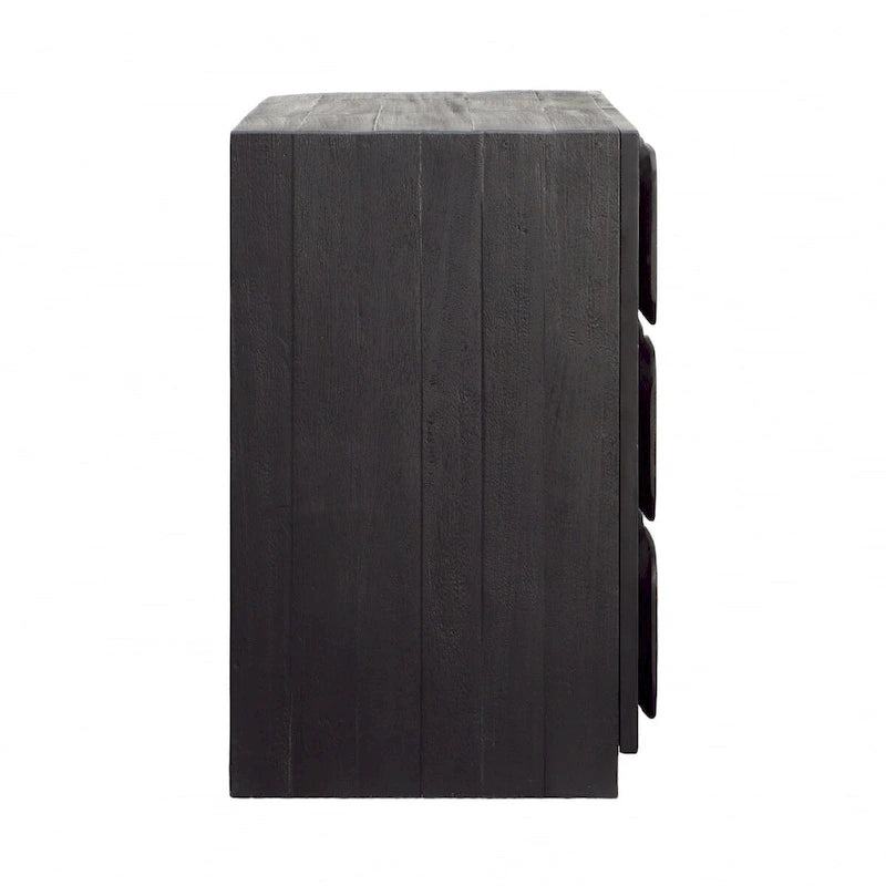 Bahut large de 37, Noir
