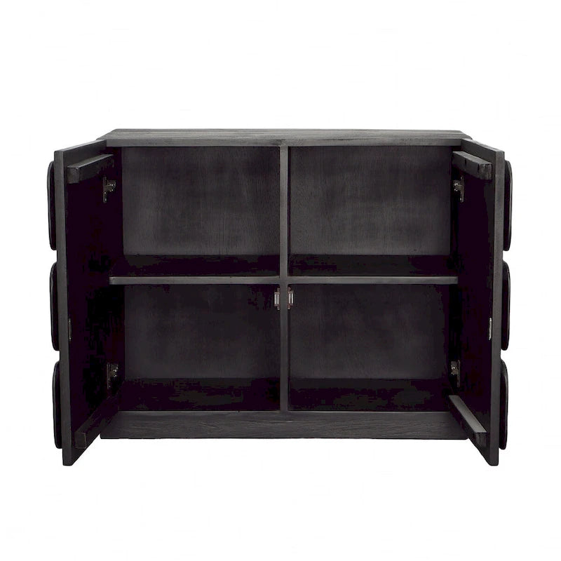Bahut large de 37, Noir