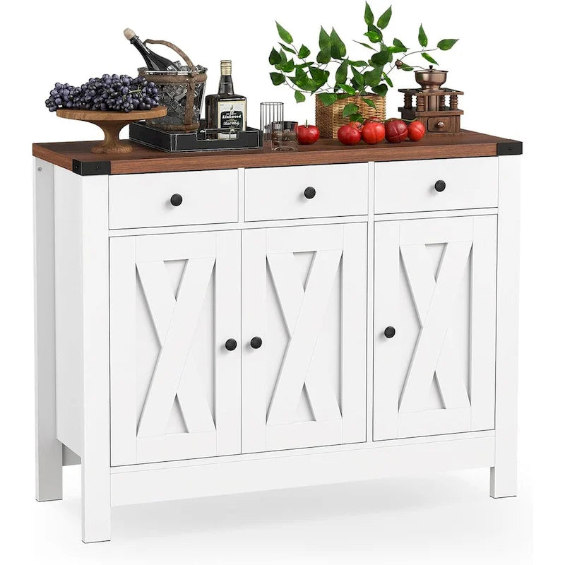 Buffet de cuisine / Vaisselier / Meuble de rangement / Meuble de bar à café / Garde-manger