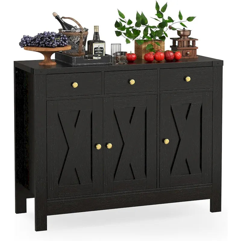 Buffet de cuisine / Vaisselier / Meuble de rangement / Meuble de bar à café / Garde-manger